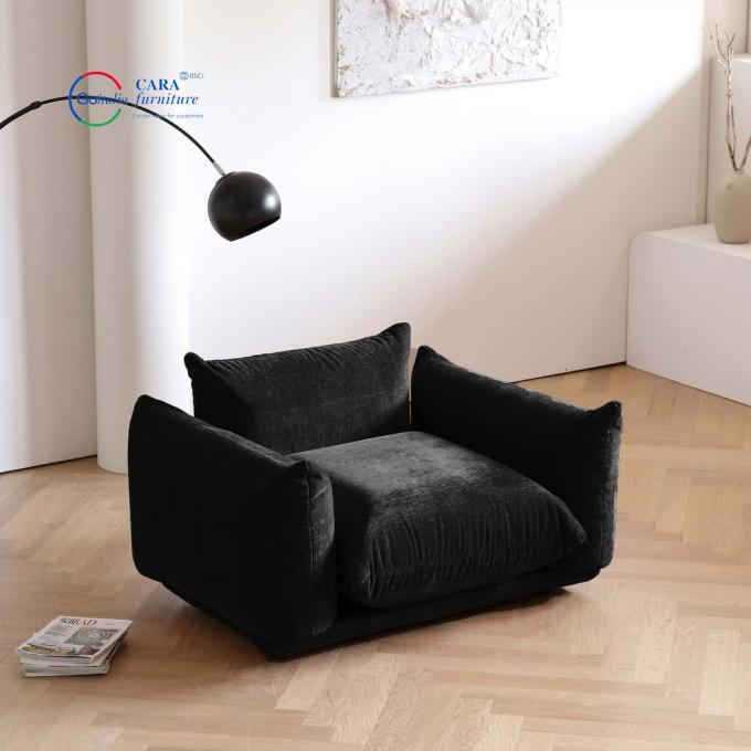 Custom Light Luxury Style Fabric L Shaped Corner Sofa Living Room Sofas Green Velvet 4