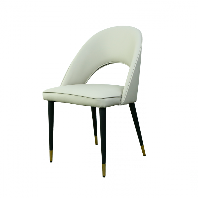 Apartment Upholstered Dining Chair Multipurpose Anti Scratch 1