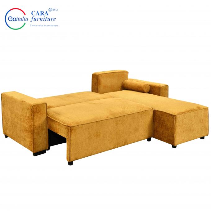 Living Room Furniture Comfortable High Elastic Sponge Pink Couch Modern Corner Sofa Bed 6