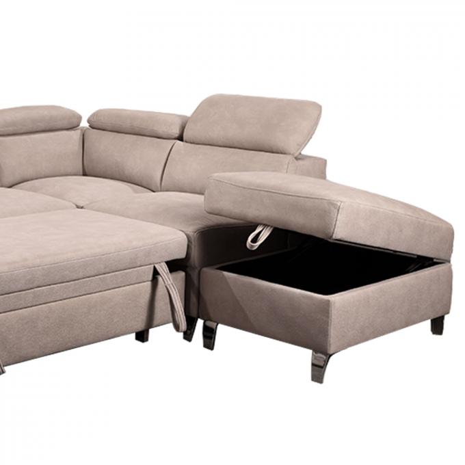 Sectional Folding Sofa Bed Comfortable Practical With Recliner 7