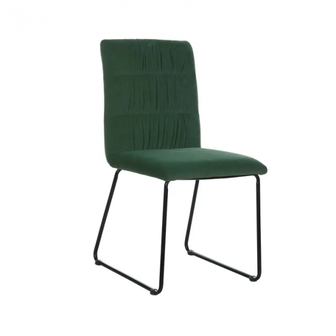 New Design Hot Selling Luxury Modern Dining room Furniture Fabric Dining Chairs 2