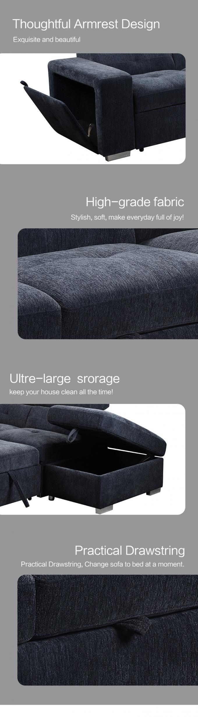 Hot Sale large multi-functional modern reconfigurable recliner sofa set fabric sofa corner combination Italian modular 3