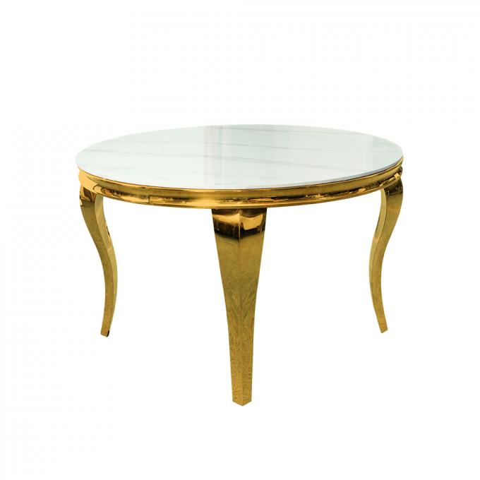 Wear Resistant Marble Top End Tables Lightweight High Performance 4