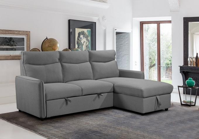 Modern Style Solid Wood Foldable Home Furniture Sofas With USB Princess Bed 4