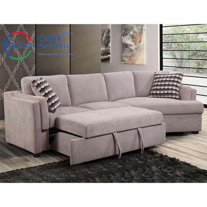 Home Furniture Linen Fabric Sofa Set Corner Velvet Sofa Living Room Corner 2