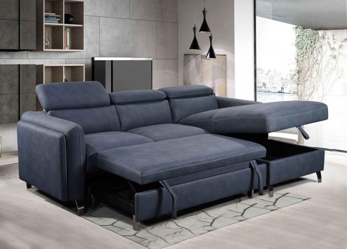 Hotel Workshop Folding Sofa Bed With Storage Multifunctional 6