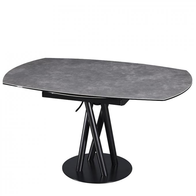 Modern Mable Top Living room Round Shape Furniture Dinning Table Set 2