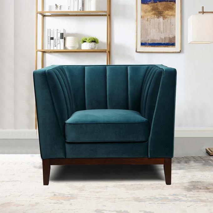 Cara Furniture Velvet European And American Style Living Room Home Furniture Sofas 3 Seater Sleeper Love 0