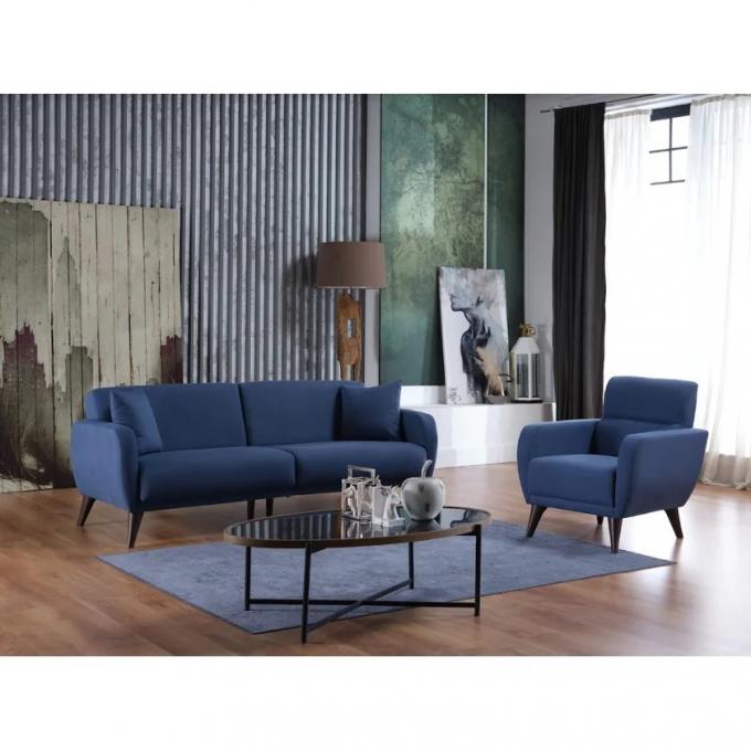 Bellona USA spill proof stain resistant fabric 2+3 white velvet Sleeper Sofa-in-a-Box with Storage sofa bed 2