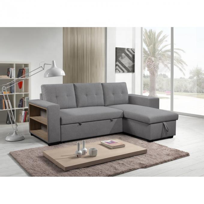 Wholesale price sectional sofa bed furniture L-shaped sleeper couch living room sofa furniture with multifunction bed fu 3