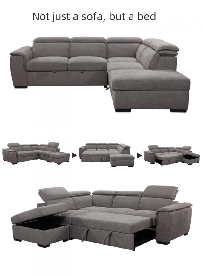 manufacture furniture house decor 2P+chaise+ottoman Reconfigurable Deep Seating Couch Sectional Parlor Combination Sofa 7