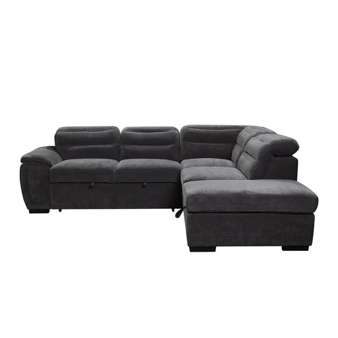 Wholesale Italian furniture sofa set Modern L shape fabric living room corner sofa bed 1