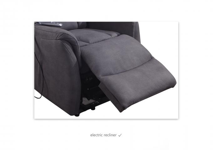 Practical Power Recliner Corner Sofa Multiscene Anti Abrasion 9