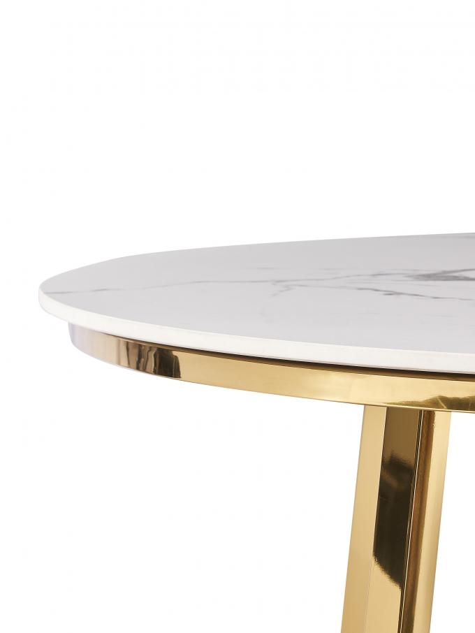 81105 GOITALIA Home Furniture Modern Marble Contemporary Italian Quartz Stone Top Interactive Dining Table 3
