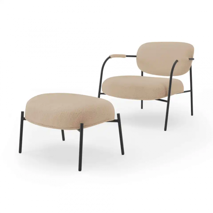 Multipurpose Modern Single Seater Chair Anti Abrasion Breathable 3