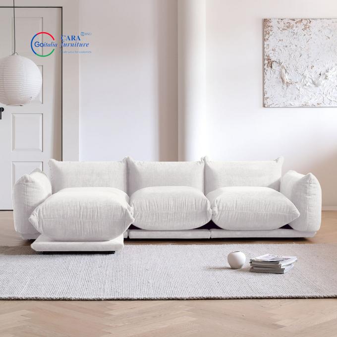 Custom Light Luxury Style Fabric L Shaped Corner Sofa Living Room Sofas Green Velvet 7