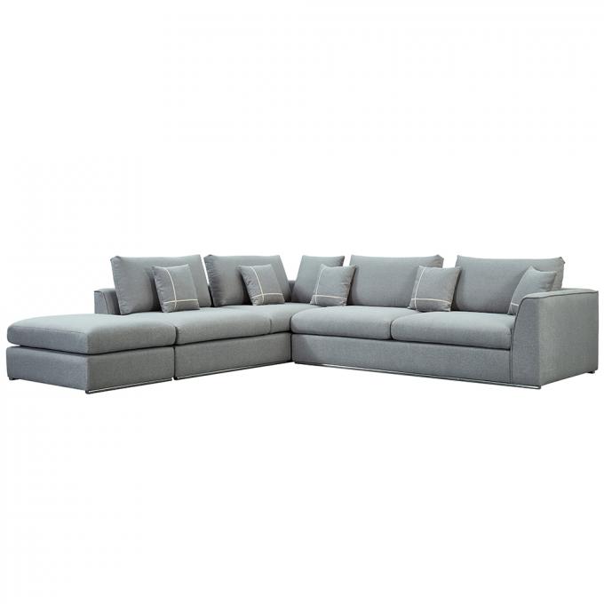 Convertible Folding Luxury Corner Sofa Practical Adjustable Height 4