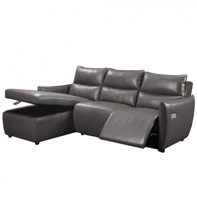Durable Corner Electric Recliner Sofa Multiscene For Apartment 9