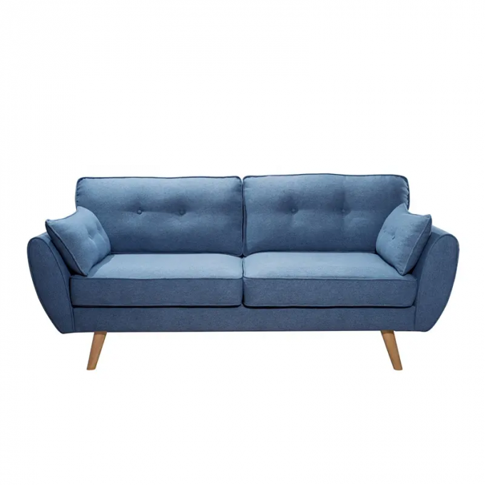 Luxury Nontoxic Home Fabric Sofa For Living Room Multicolor Antiwear 9