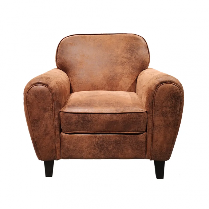 Durable Multiscene Single Seater Couch , Stain Resistant Single Person Sofa Chair 2