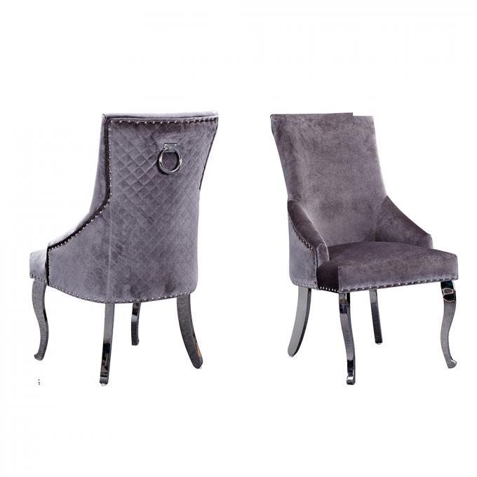 Breathable Tufted Side Chair Multicolor High Performance For Dining 9