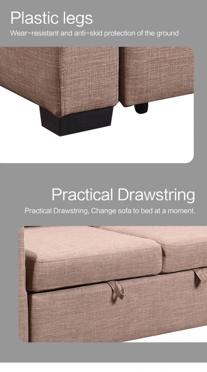 Modern villa living room single person sofa set household Beige lamb fabric cashew nut arc creative sofa with Foot-rest 5