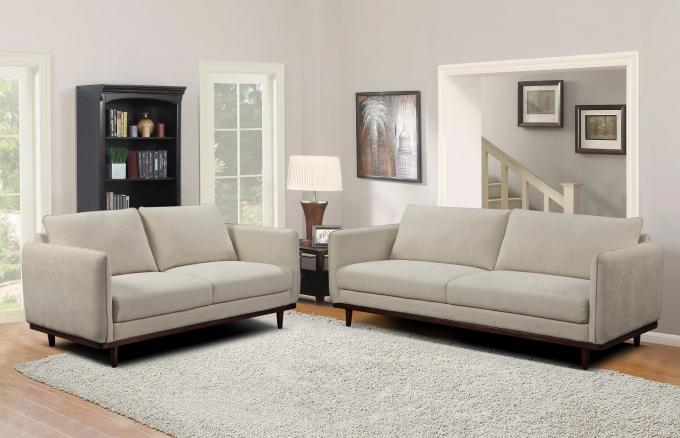 Modern Leisure Fixed Living Room Sofas Luxury European And American Retro Style Couches 2