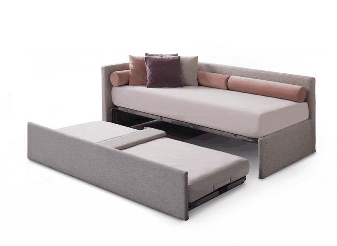 Antiwear Sectional Pull Out Couch Mattress , Multifunctional Fold Out Sofa Mattress 2