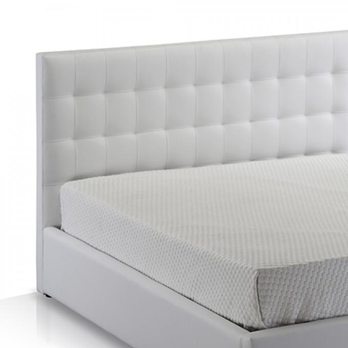 Fabric Small Ottoman Double Size Bed Stain Resistant Multiscene 1