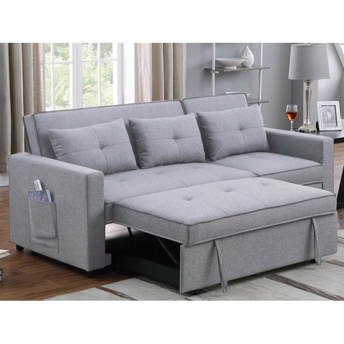 OEM/ODM Furniture modern sleeping couch Solid Wood Frame High quality Low Price Europe American style sofa bed for Apar 1