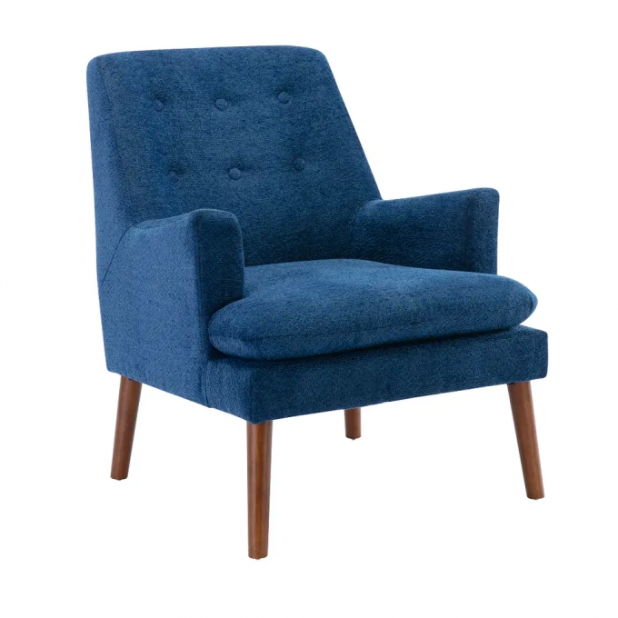 Antiwear Durable Modern Single Seater Chair Anti Scratch Fabric Material 8