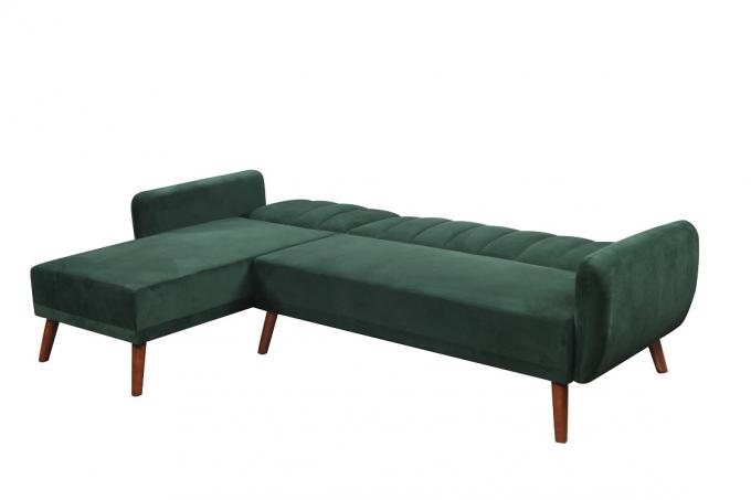 New Fashion Nordic Italian European Luxury Furniture Velvet Sofa Beds For Home 2