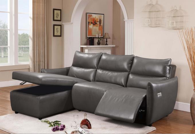 Durable Corner Electric Recliner Sofa Multiscene For Apartment 7