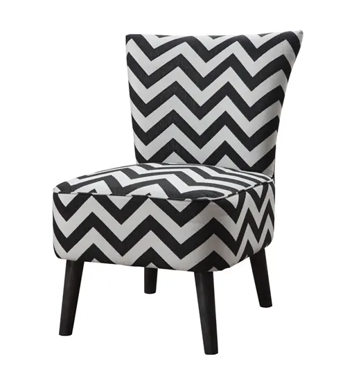 Practical Linen Modern Single Seater Chair Antiwear For Restaurant 2