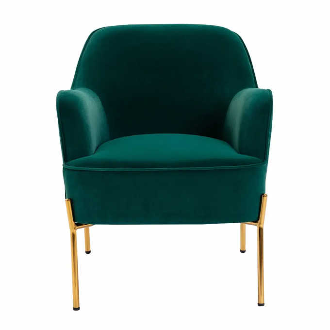 Luxury Anti Fading Modern Velvet Dining Chairs Multiscene Durable 5