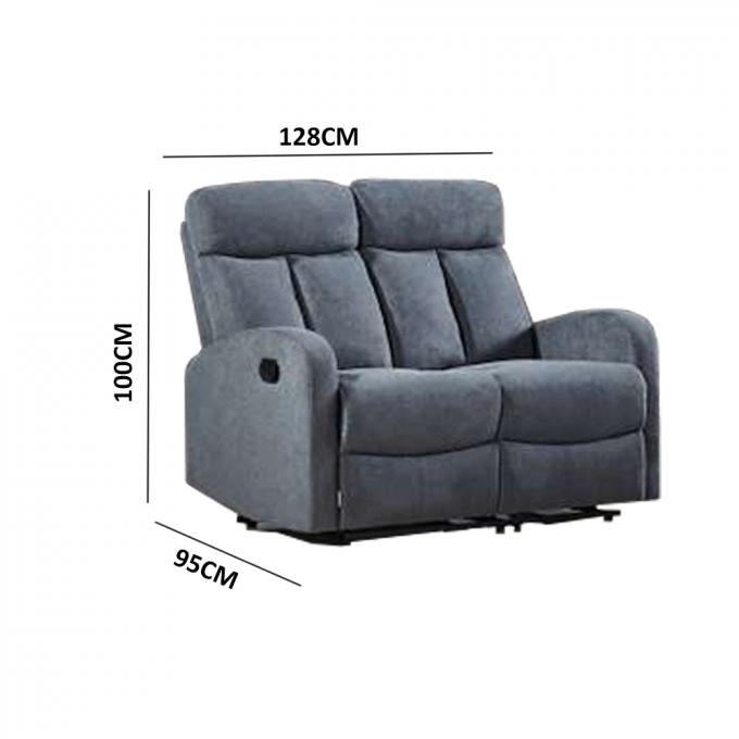Linen Fabric Electric Recliner Sofa Adjustable For Living Room 8