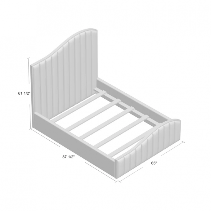 American style Modern Queen size King Size bed OEM service factory price Pink soft beds for Bedroom and hotel 5
