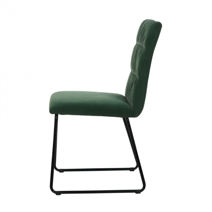 New Design Hot Selling Luxury Modern Dining room Furniture Fabric Dining Chairs 3