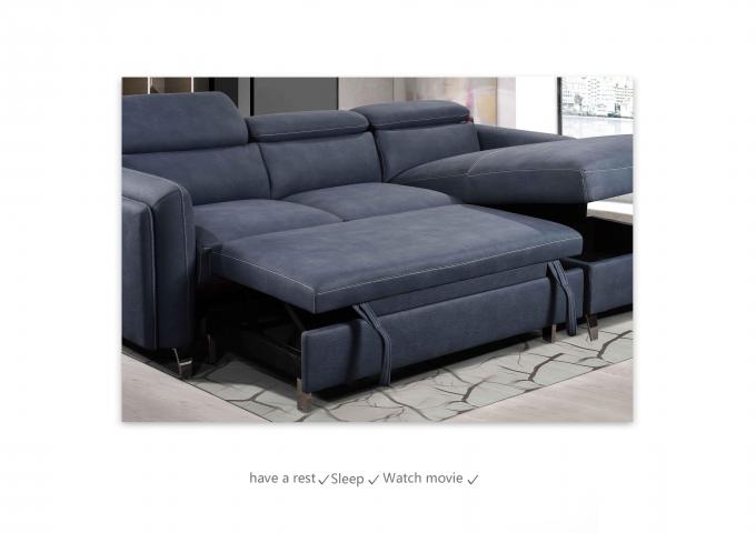 Hotel Workshop Folding Sofa Bed With Storage Multifunctional 8