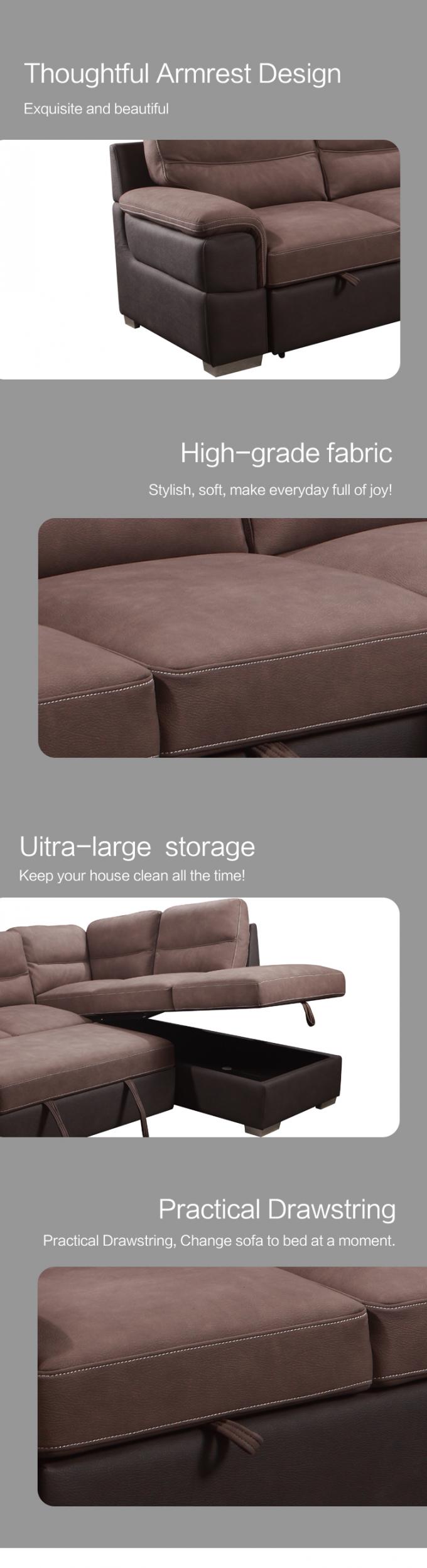 High quality furniture Factory provided Living room sofa Fabric for sofa bed hot selling sleeper sofa 5