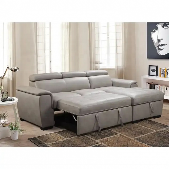 Guangdong leather combination KD headrest USB charge Modular Couch Designs good quality set couch living room sofa 2