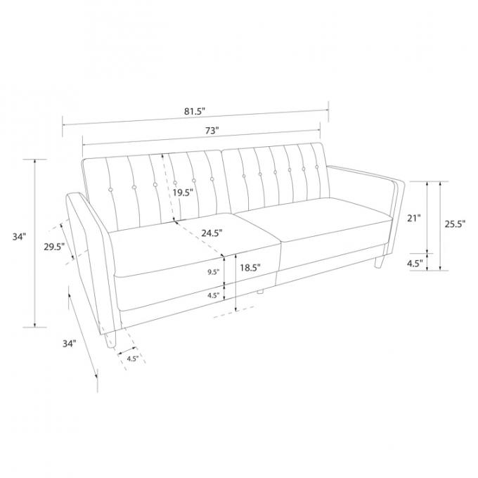 Dongguan Cara furniture adjustable backrest headrest blue velvet 3seater sleeper sofa bed love seat 6