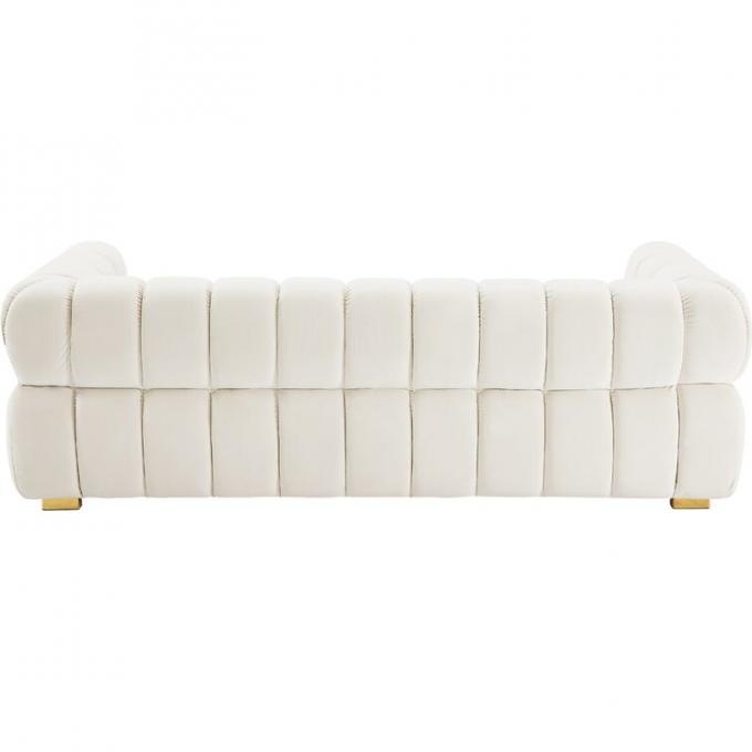 European style North American style Luxury 3Seater 2Seater 1Seater sectional sofa set With nice Velvet fabric and Gold 3