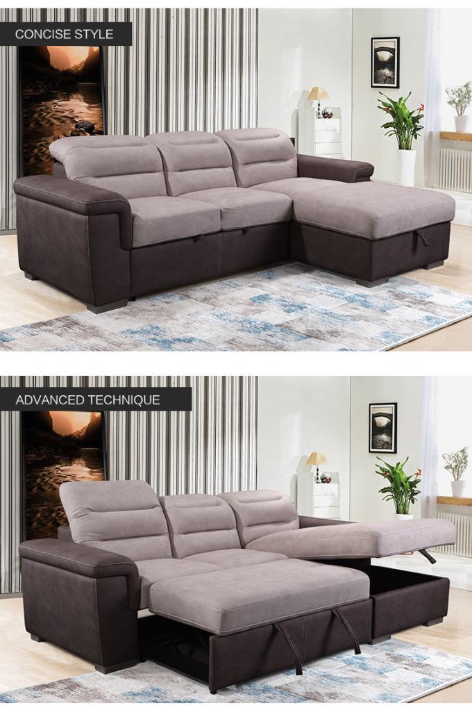 Modern design corner sofa L shaped adjustable several gears backrest multicolor living room sofa for home use recliner 1