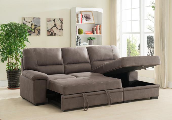 Antiwear Sectional Folding Sofa Bed With Storage Multipurpose 8