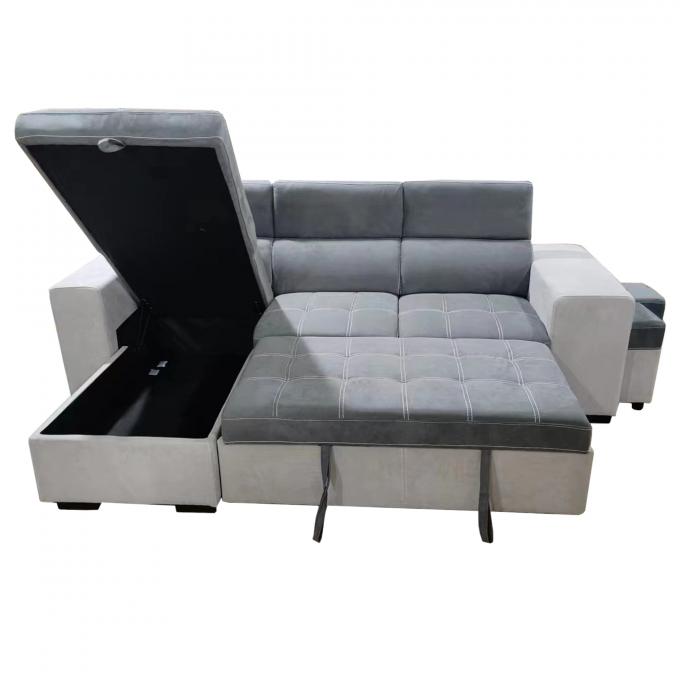 Living Room Folding Sofa Bed Practical Modern Style Breathable 6