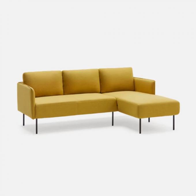 Multicolor Luxury Corner Sofa Breathable Fabric For Living Room 2