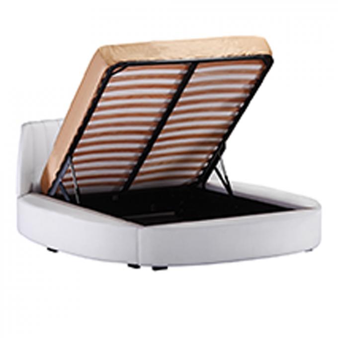 Bedroom Round Ottoman Storage Bed Multifunctional Comfortable 3