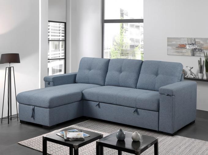 OEM/ODM Manufacturer assembly cup holder lounge 2seater recliner sofa cum bed storage linen guest bed sleeper USB sofa 2