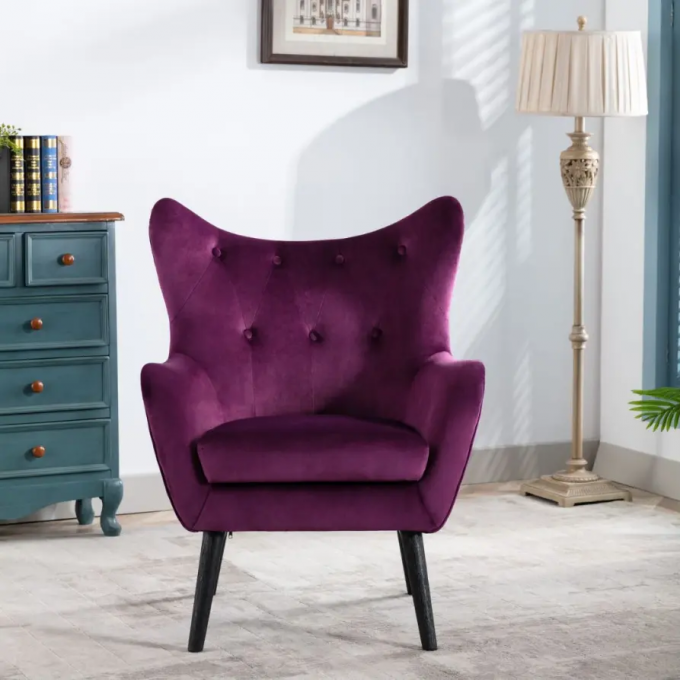 Anti Abrasion Modern Single Seater Chair Multicolor Stain Resistant 7